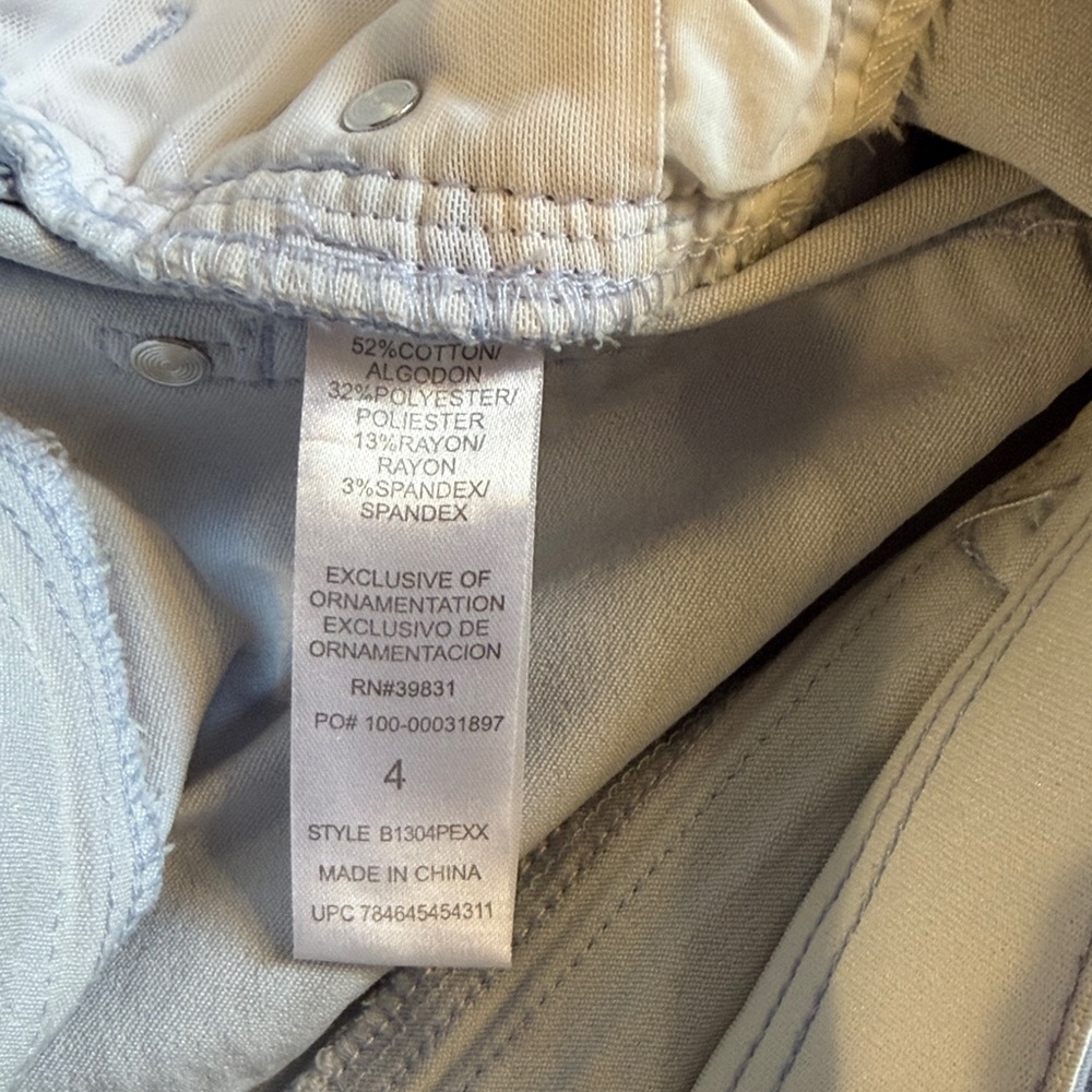 Democracy Light Blue Women's Pants - Picture 5 of 5